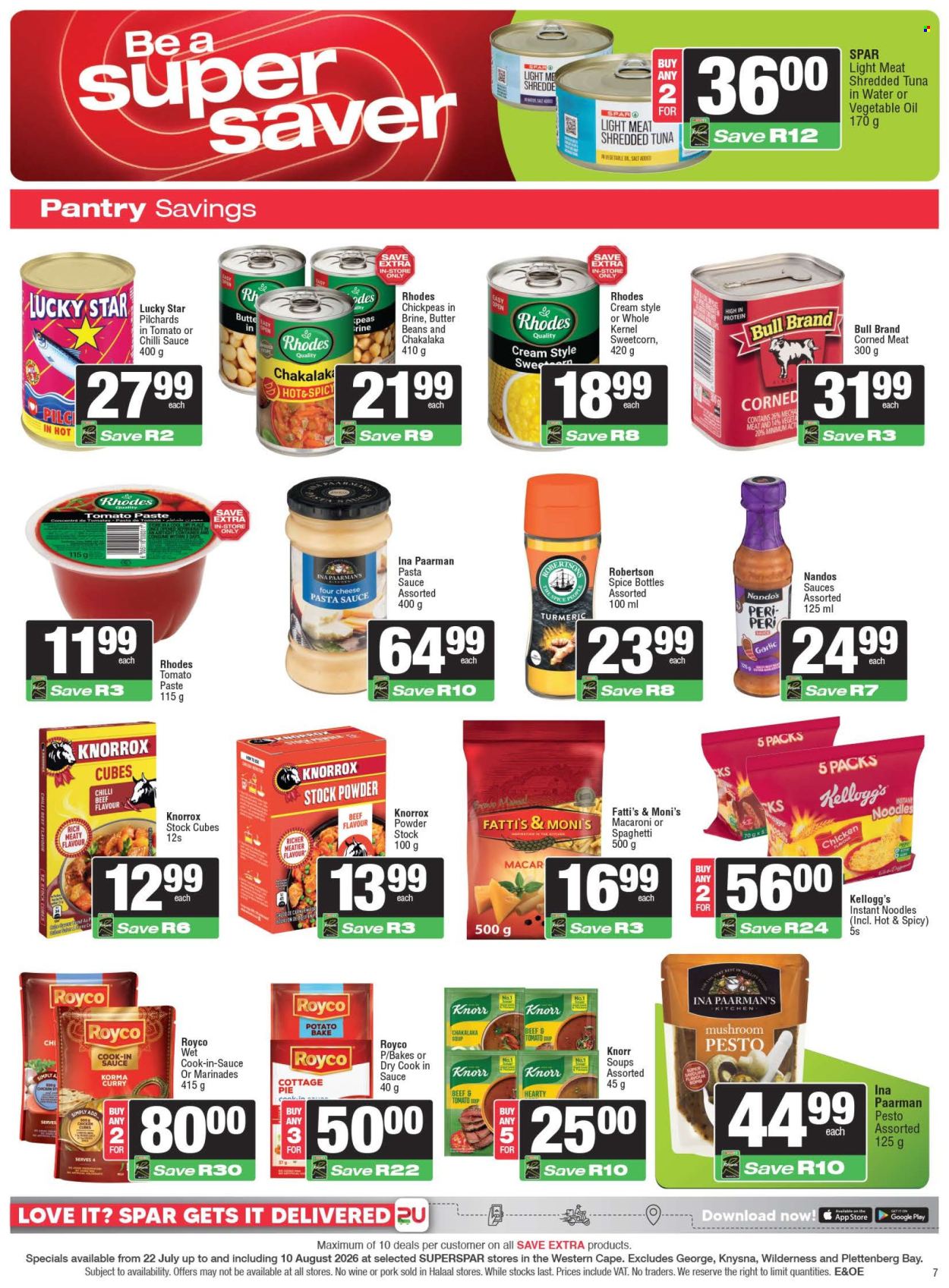 SPAR specials - 22/07/2026 - 10/08/2026. Page 7