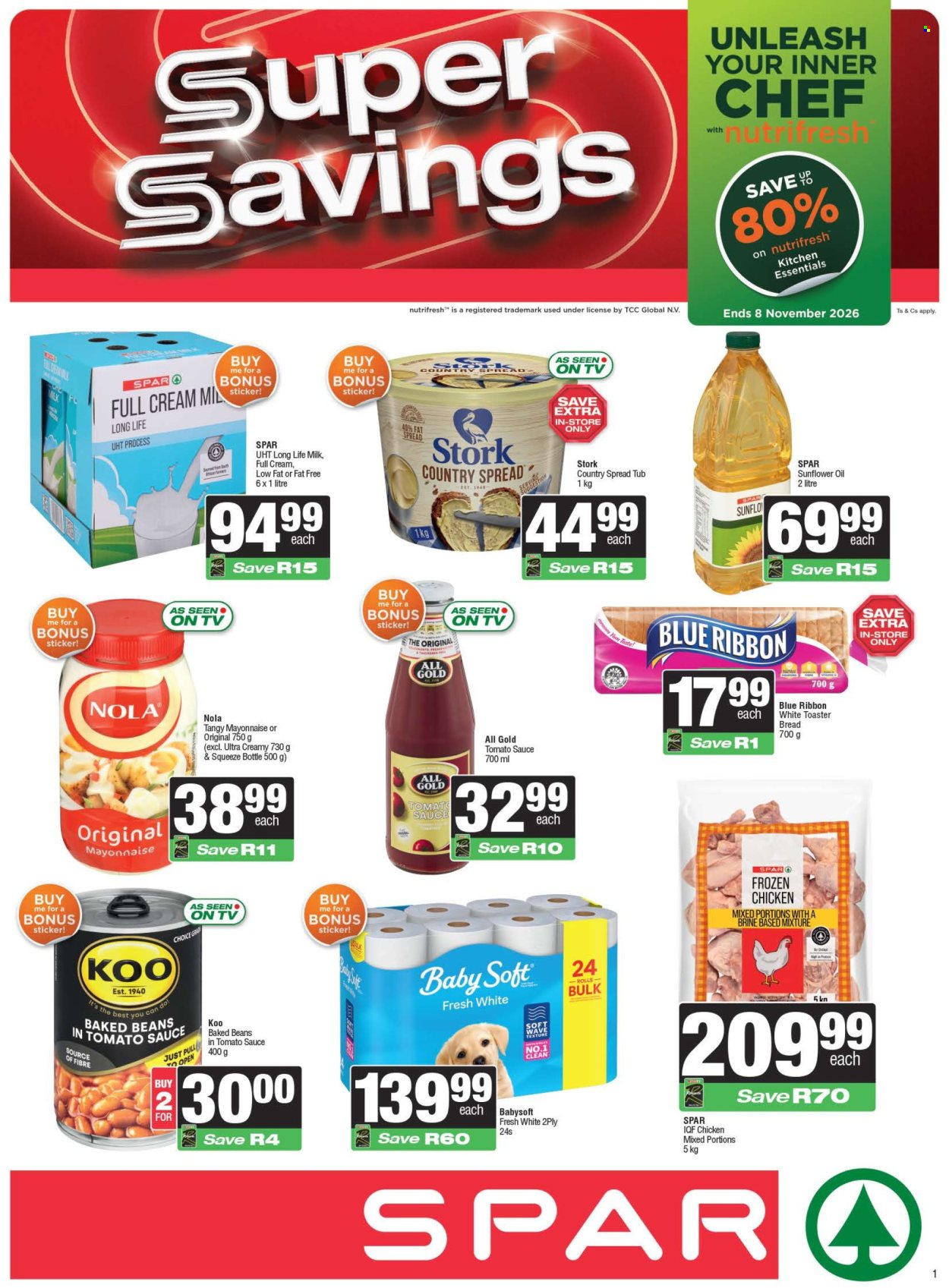 SPAR specials - 22/07/2026 - 10/08/2026. Page 1