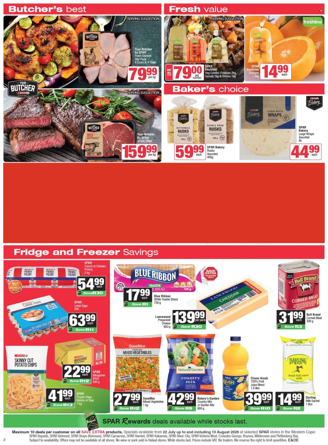 SPAR specials - 22/07/2026 - 10/08/2026. Page 2