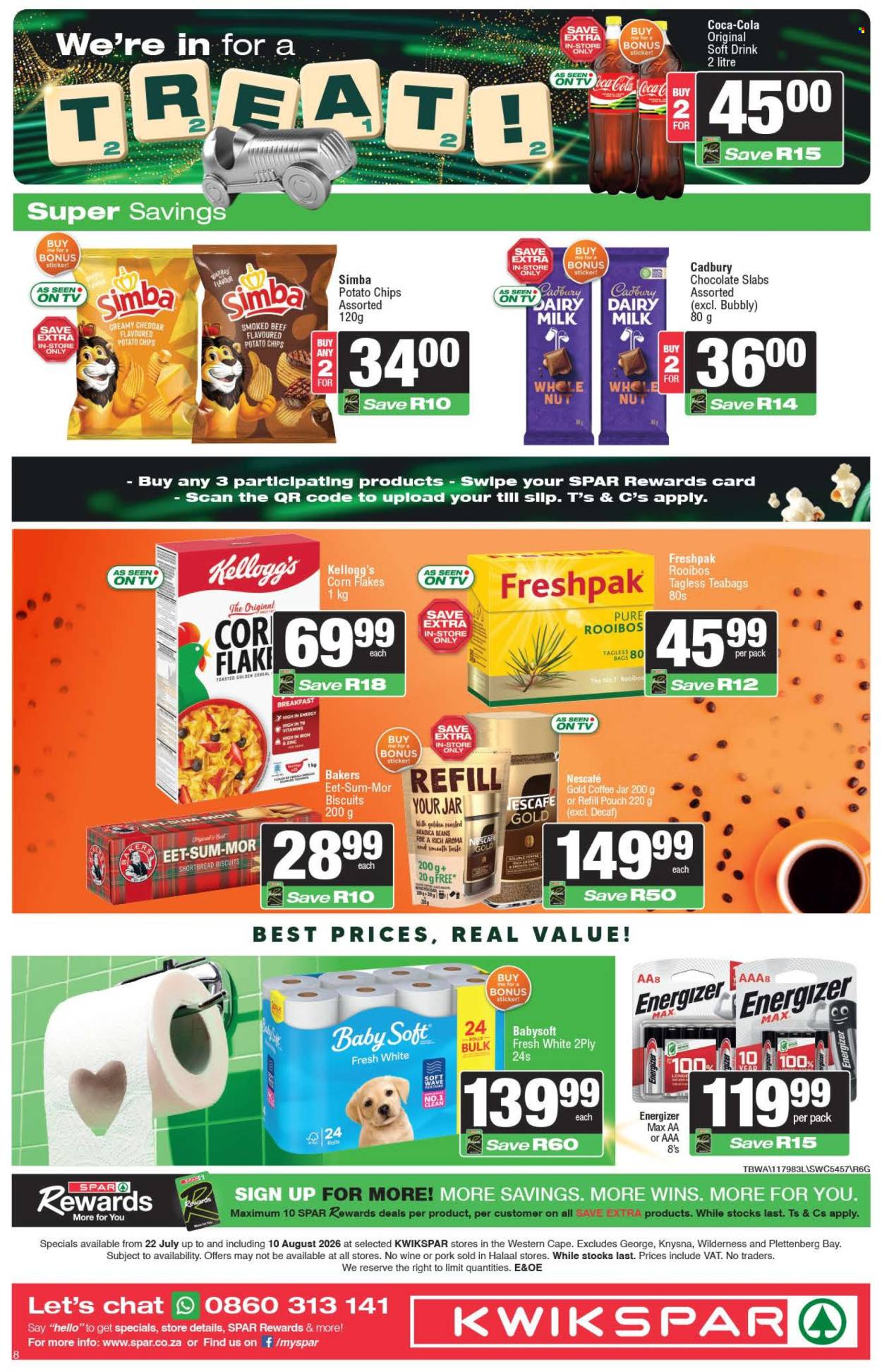 SPAR specials - 22/07/2026 - 10/08/2026. Page 1