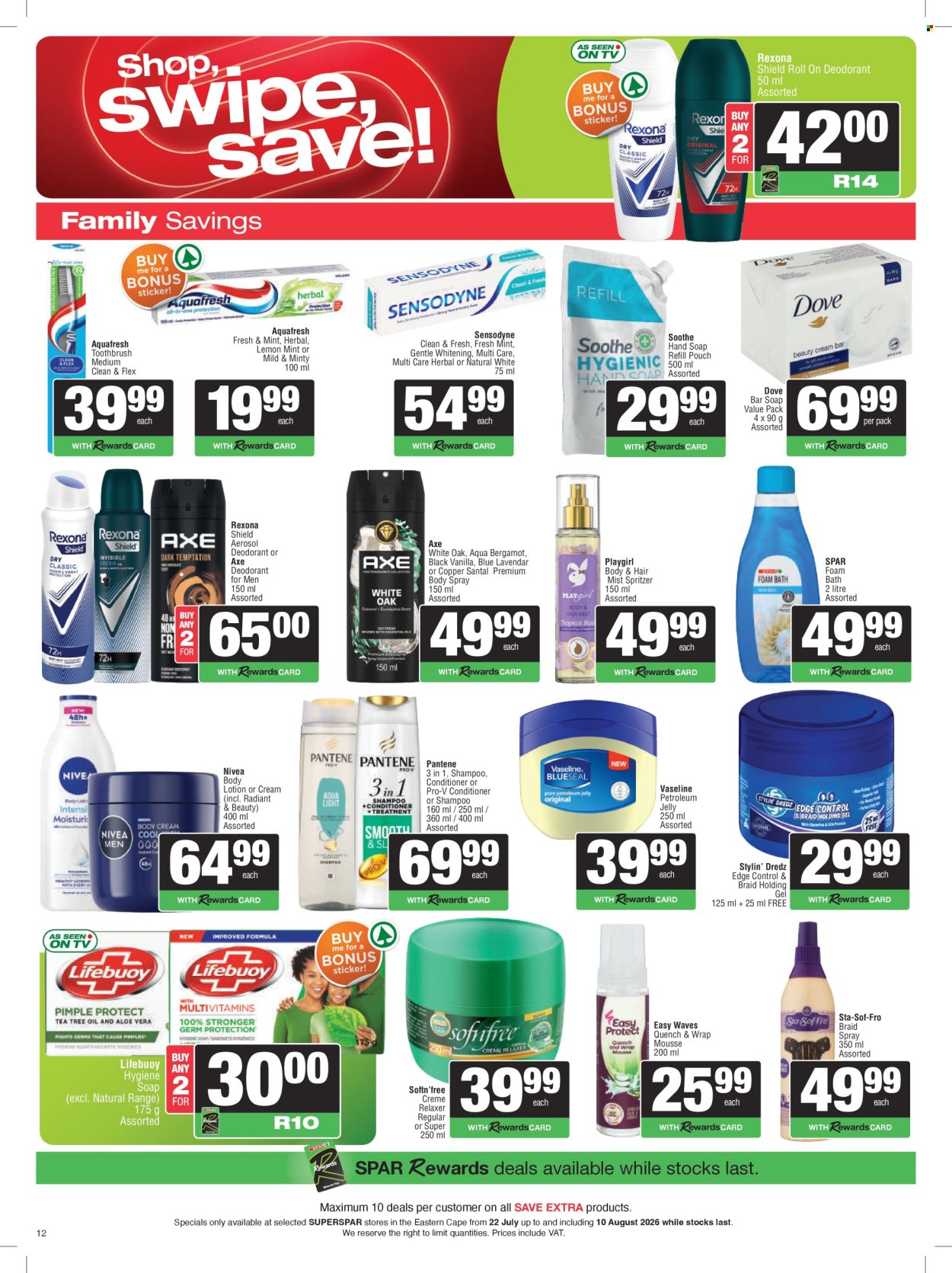 SPAR specials - 22/07/2026 - 10/08/2026. Page 12