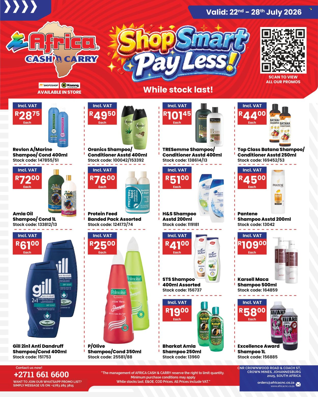 Africa Cash & Carry specials - 22/07/2026 - 28/07/2026. Page 1