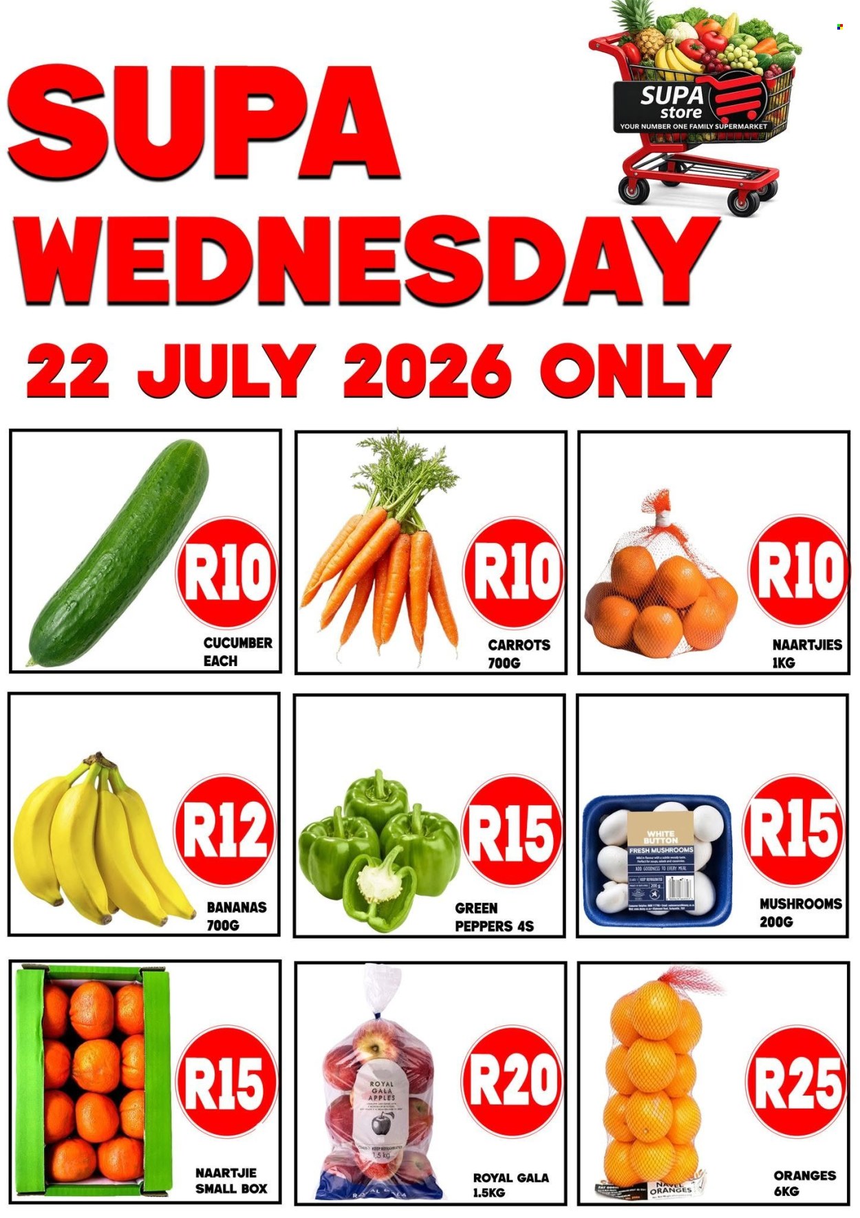 Supa Store specials - 22/07/2026 - 22/07/2026. Page 1