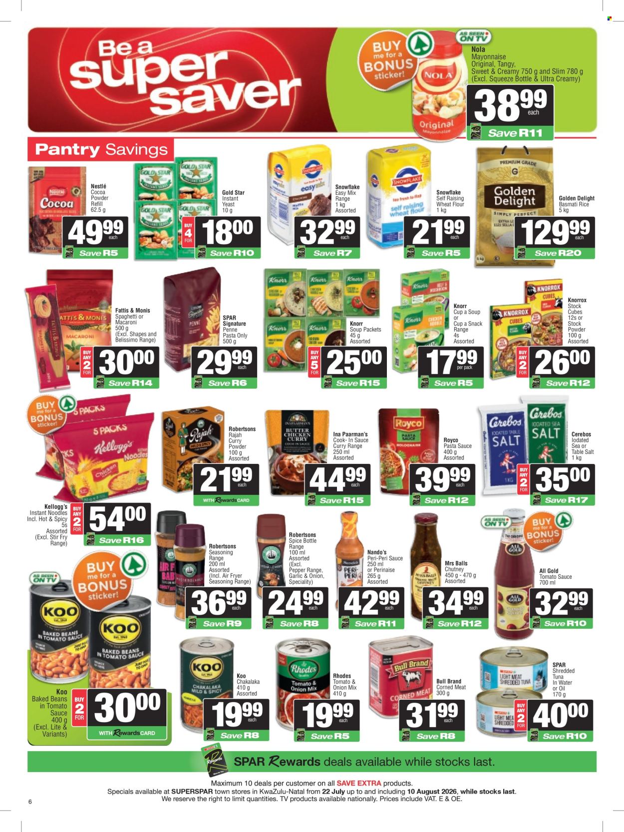SPAR specials - 22/07/2026 - 10/08/2026. Page 6