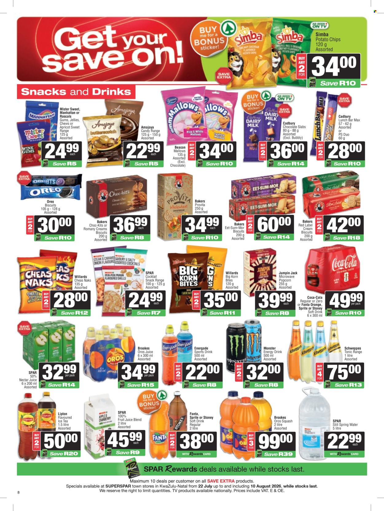SPAR specials - 22/07/2026 - 10/08/2026. Page 8
