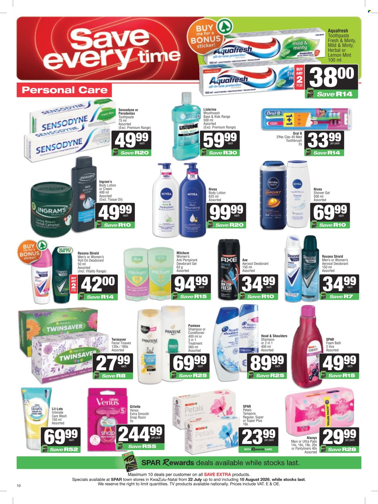 SPAR specials - 22/07/2026 - 10/08/2026. Page 10