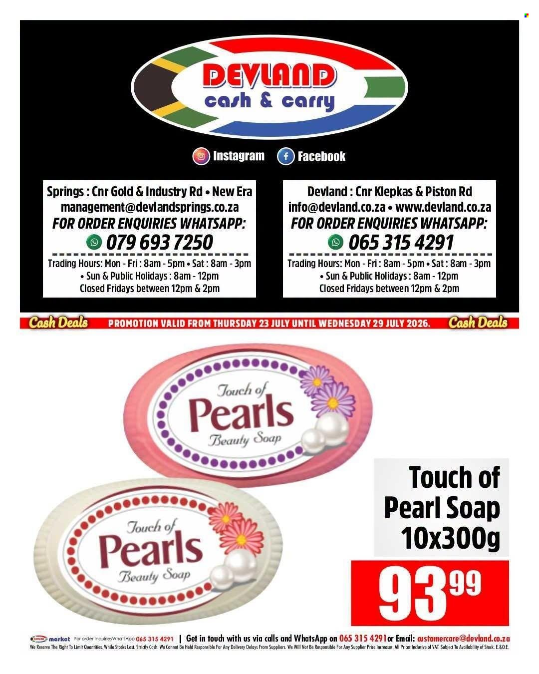 Devland specials - 23/07/2026 - 29/07/2026. Page 6