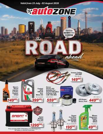 thumbnail - AutoZone catalogue - July National Promotion