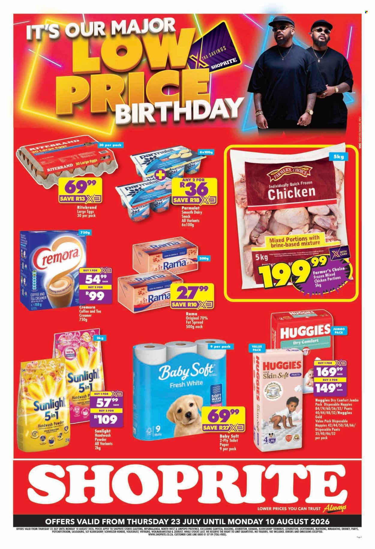 Shoprite specials - 23/07/2026 - 10/08/2026. Page 1