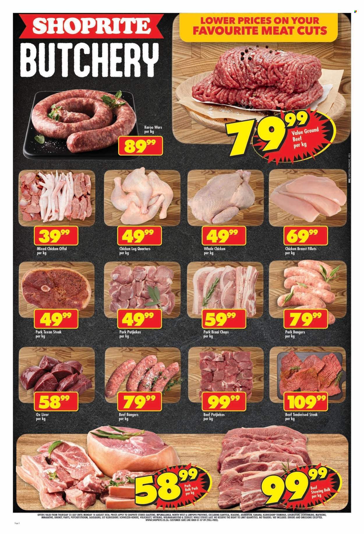 Shoprite specials - 23/07/2026 - 10/08/2026. Page 2