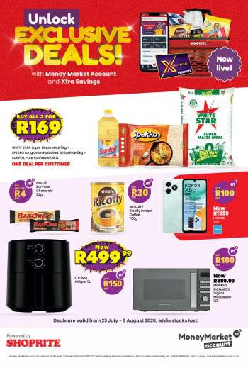 Shoprite catalogue  - 23/07/2026 - 10/08/2026.