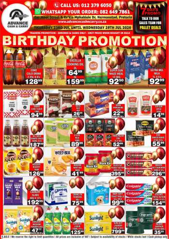 Advance Cash & Carry catalogue  - 23/07/2026 - 29/07/2026.