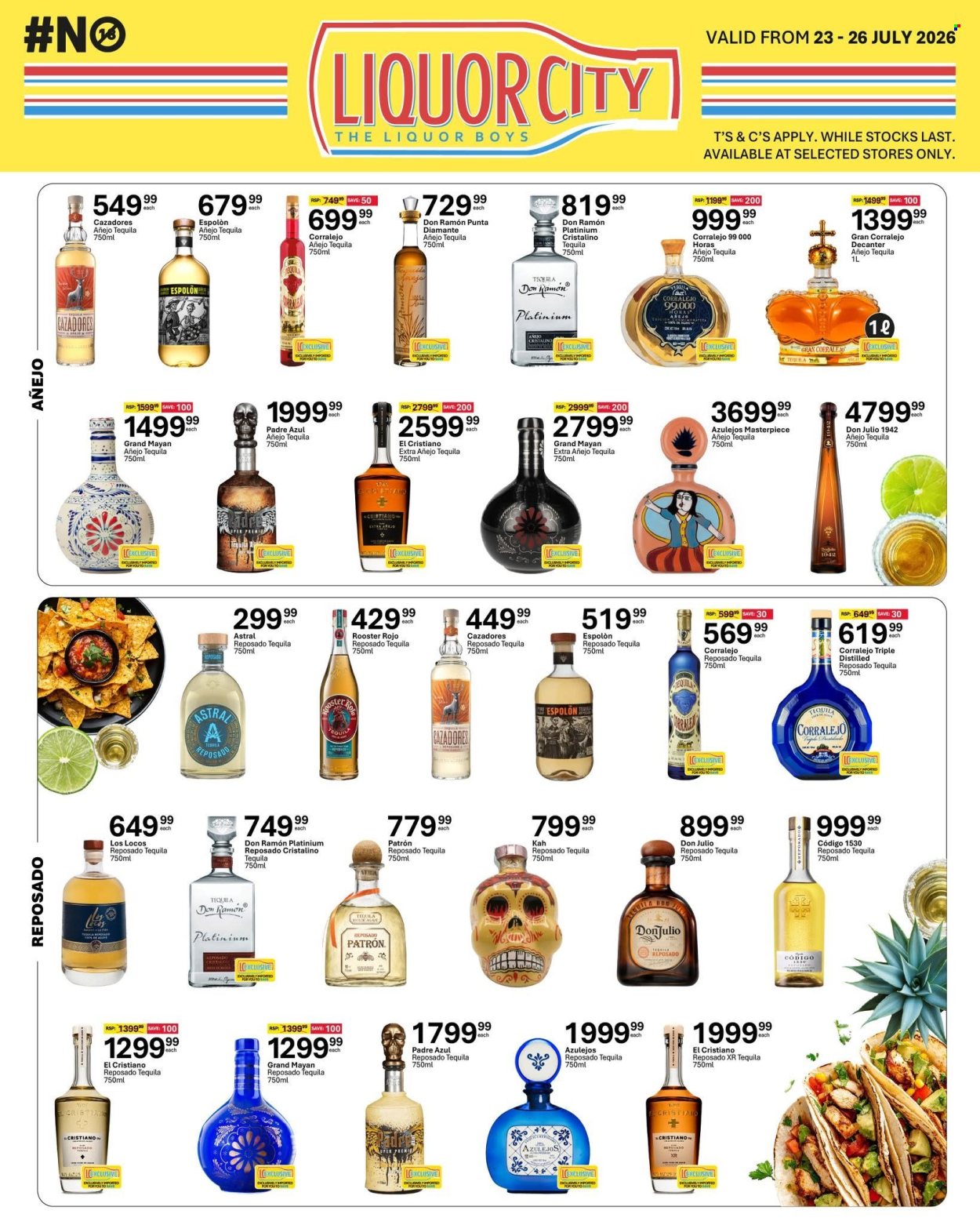 Liquor City specials - 23/07/2026 - 26/07/2026. Page 1