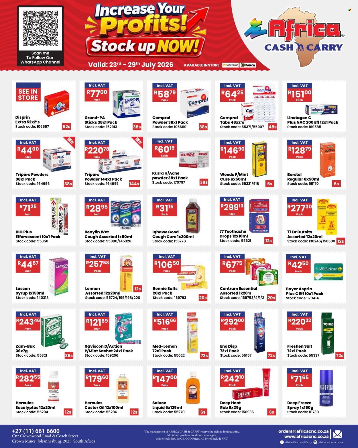 Africa Cash & Carry specials - 23/07/2026 - 29/07/2026. Page 10