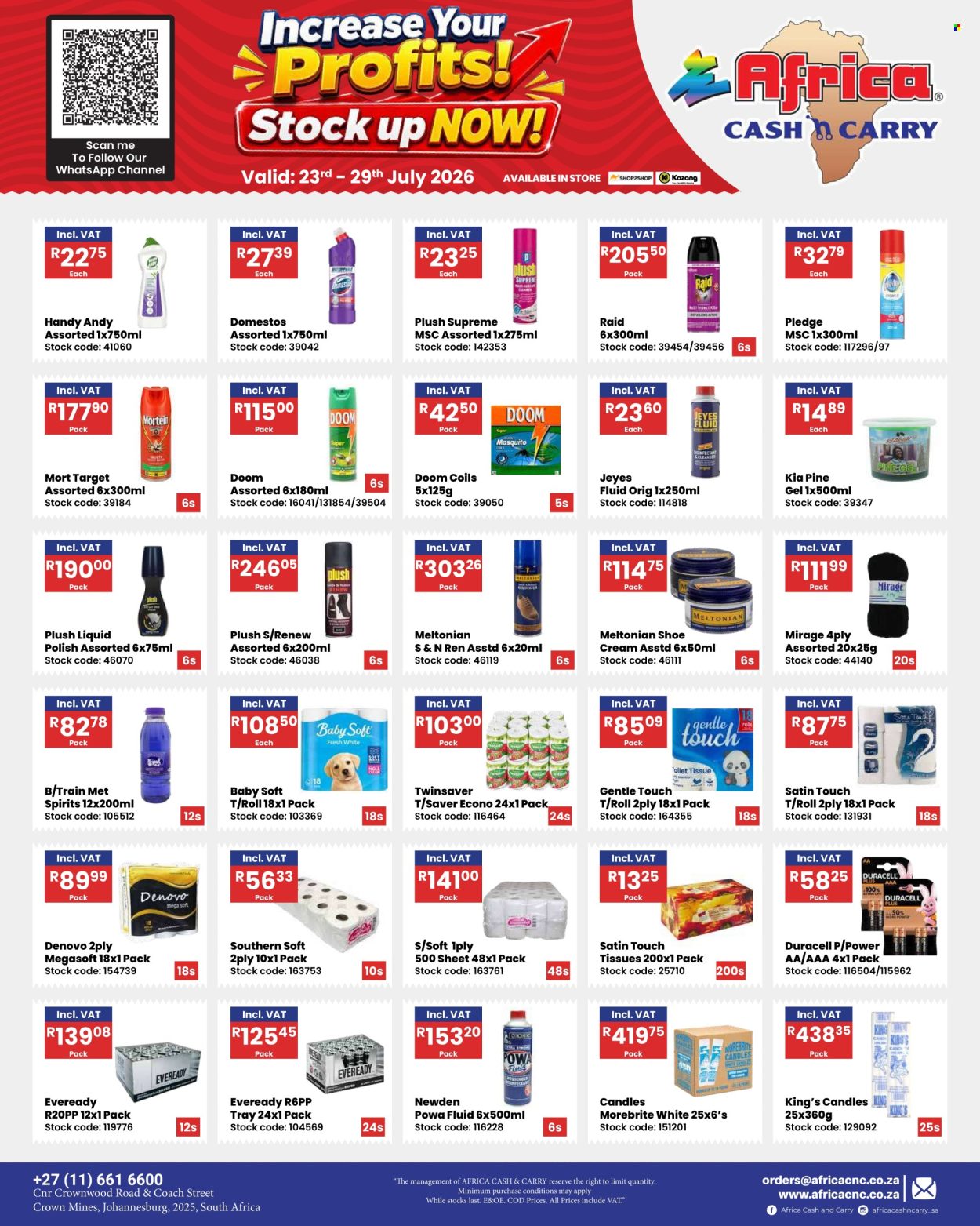 Africa Cash & Carry specials - 23/07/2026 - 29/07/2026. Page 18