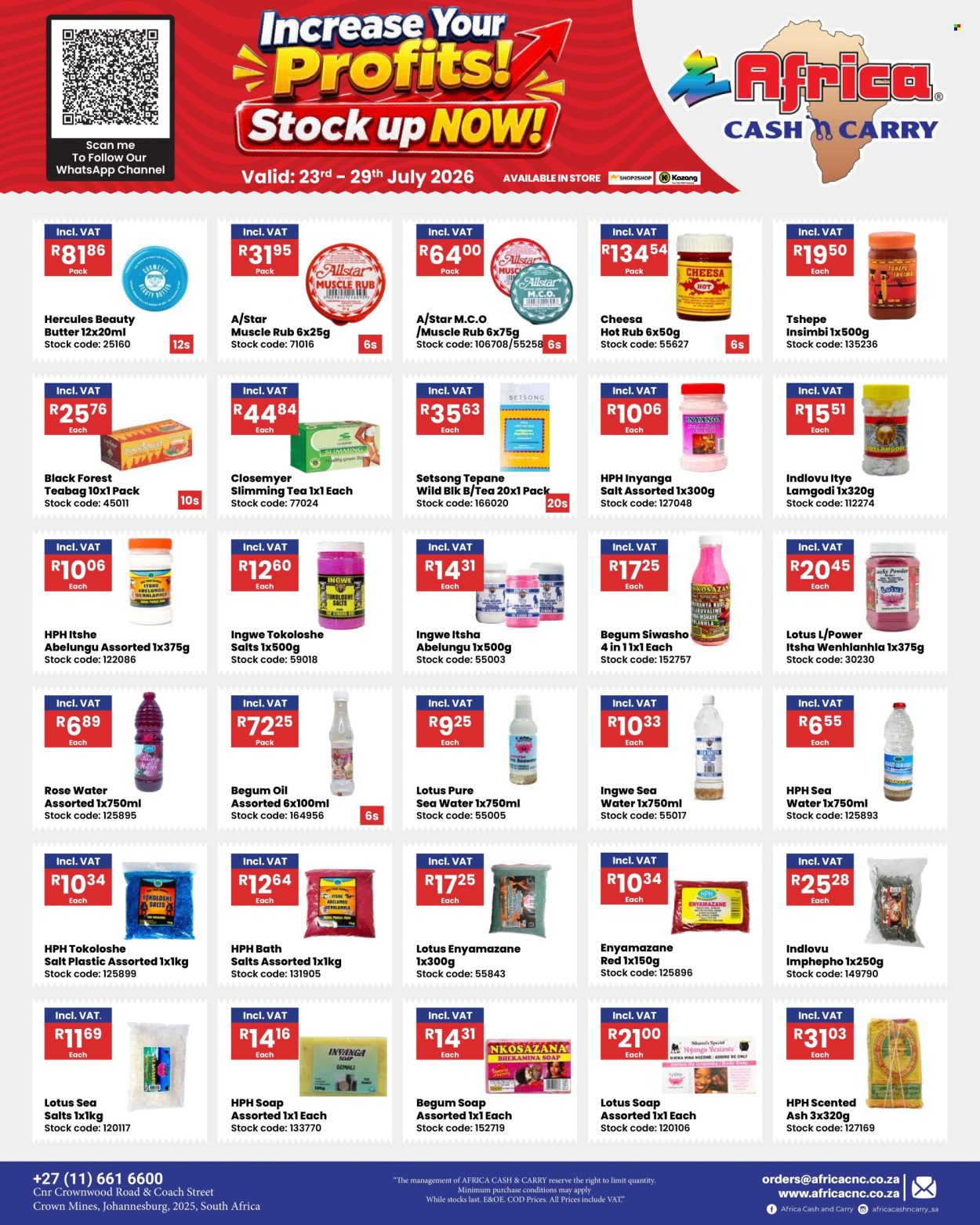 Africa Cash & Carry specials - 23/07/2026 - 29/07/2026. Page 21