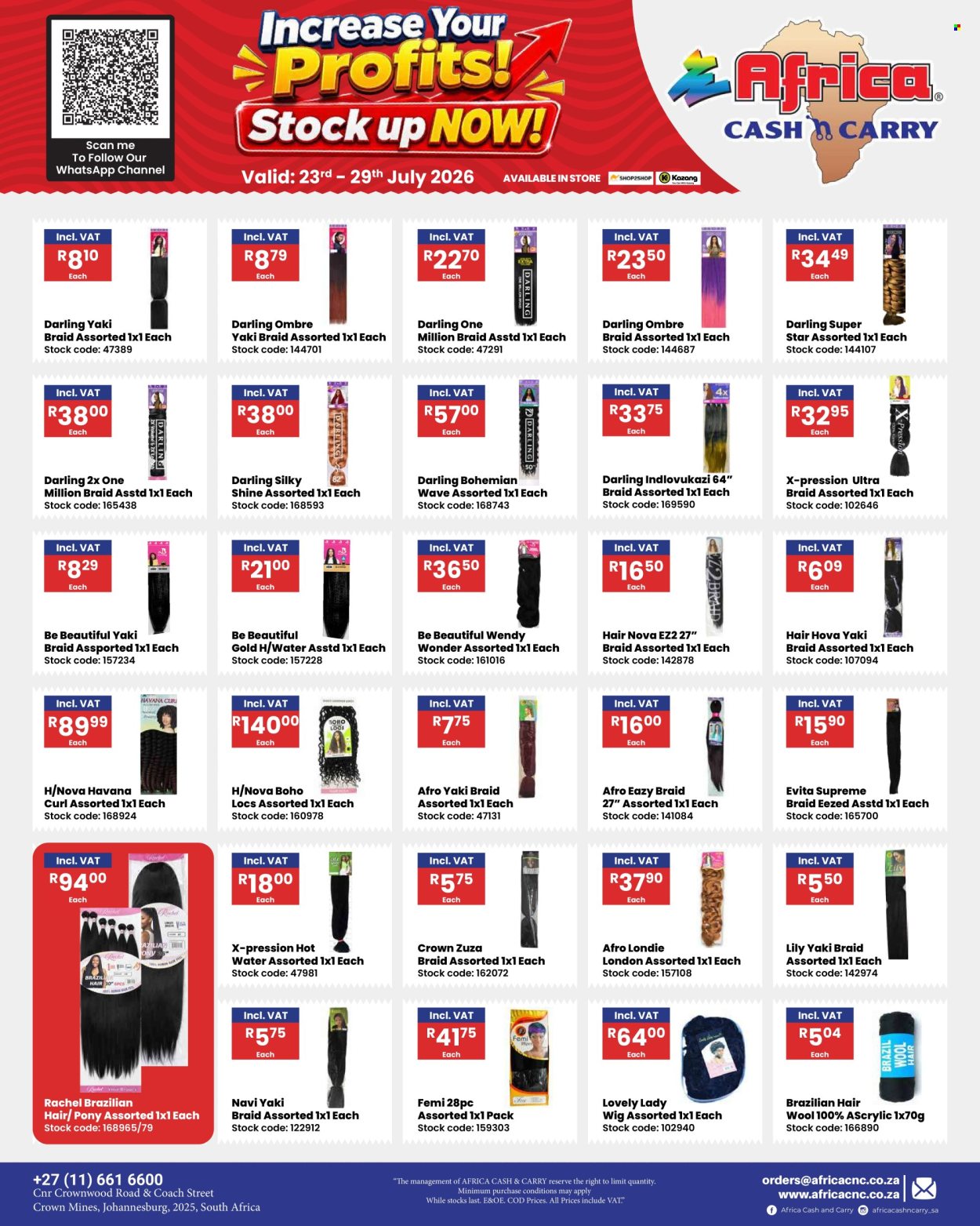 Africa Cash & Carry specials - 23/07/2026 - 29/07/2026. Page 23