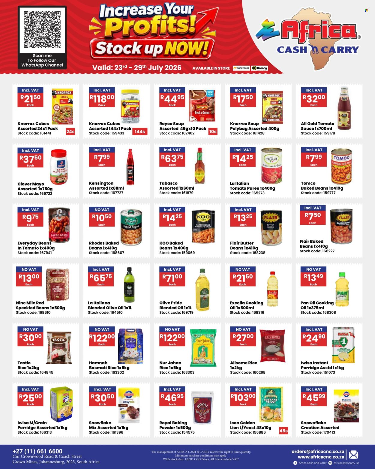 Africa Cash & Carry specials - 23/07/2026 - 29/07/2026. Page 27