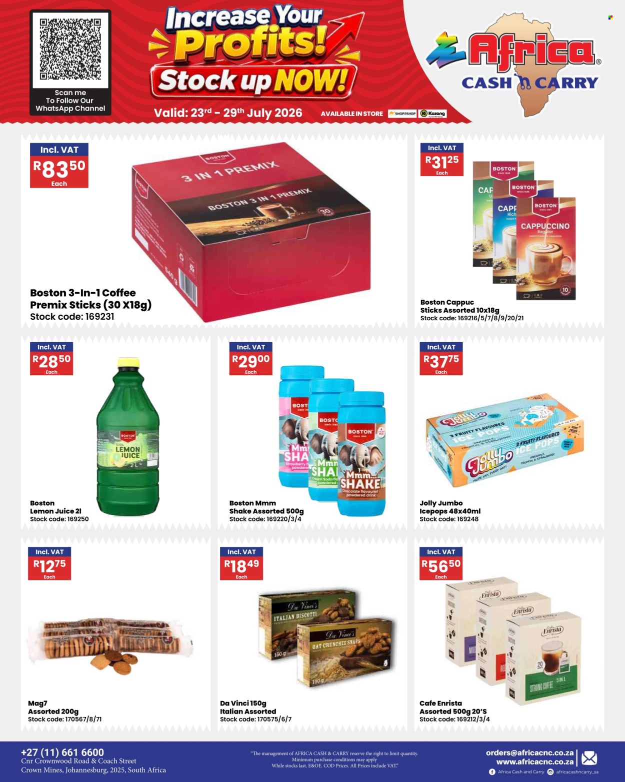 Africa Cash & Carry specials - 23/07/2026 - 29/07/2026. Page 29