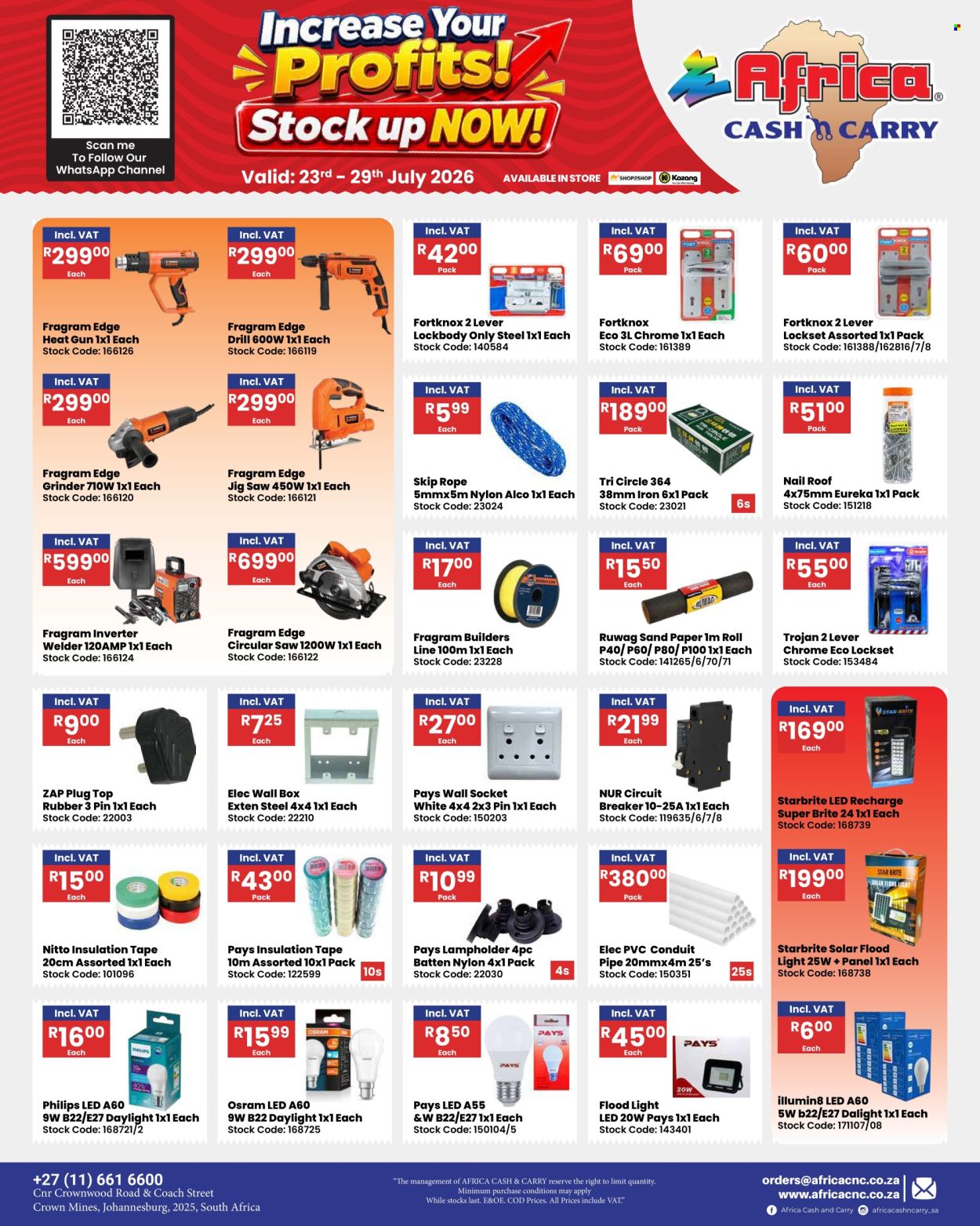 Africa Cash & Carry specials - 23/07/2026 - 29/07/2026. Page 38