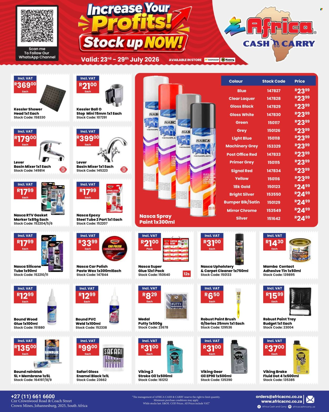 Africa Cash & Carry specials - 23/07/2026 - 29/07/2026. Page 40