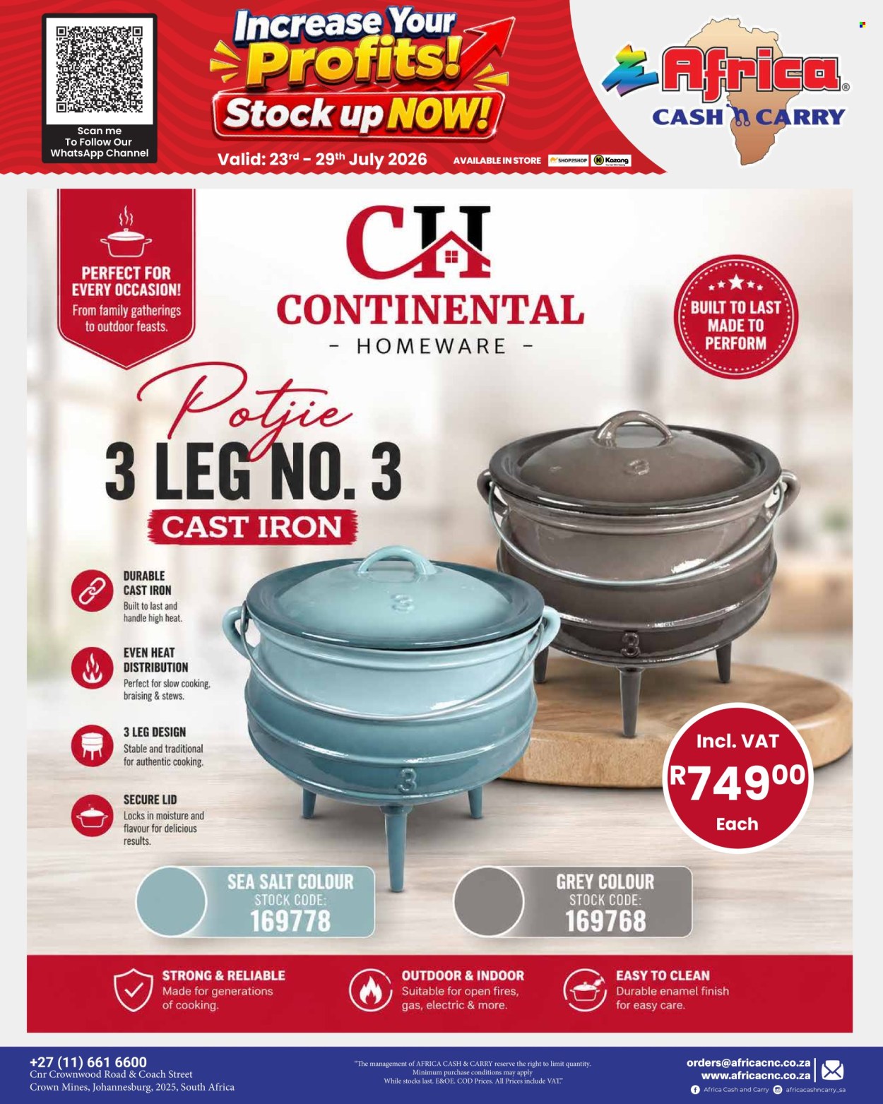 Africa Cash & Carry specials - 23/07/2026 - 29/07/2026. Page 45