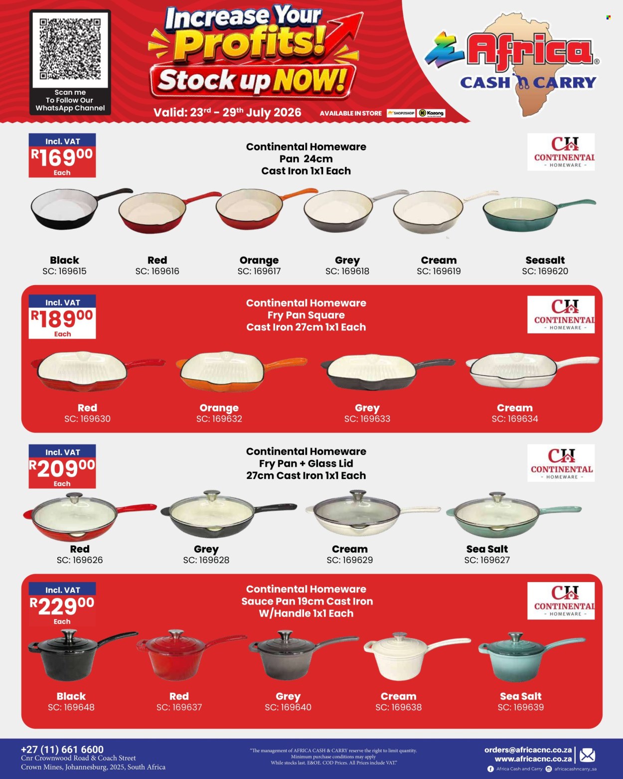 Africa Cash & Carry specials - 23/07/2026 - 29/07/2026. Page 46