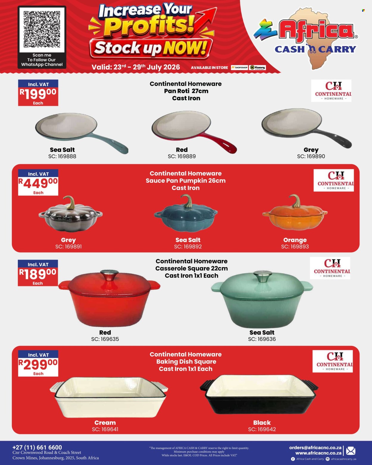 Africa Cash & Carry specials - 23/07/2026 - 29/07/2026. Page 48