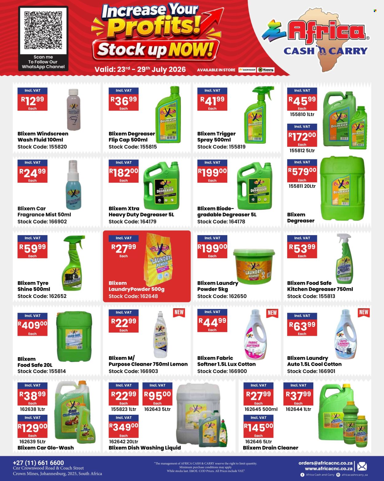 Africa Cash & Carry specials - 23/07/2026 - 29/07/2026. Page 54