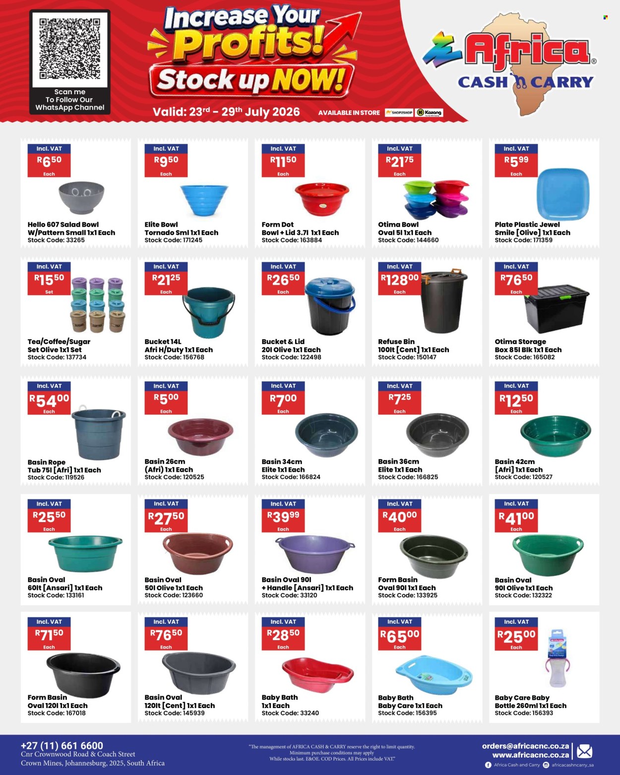 Africa Cash & Carry specials - 23/07/2026 - 29/07/2026. Page 56