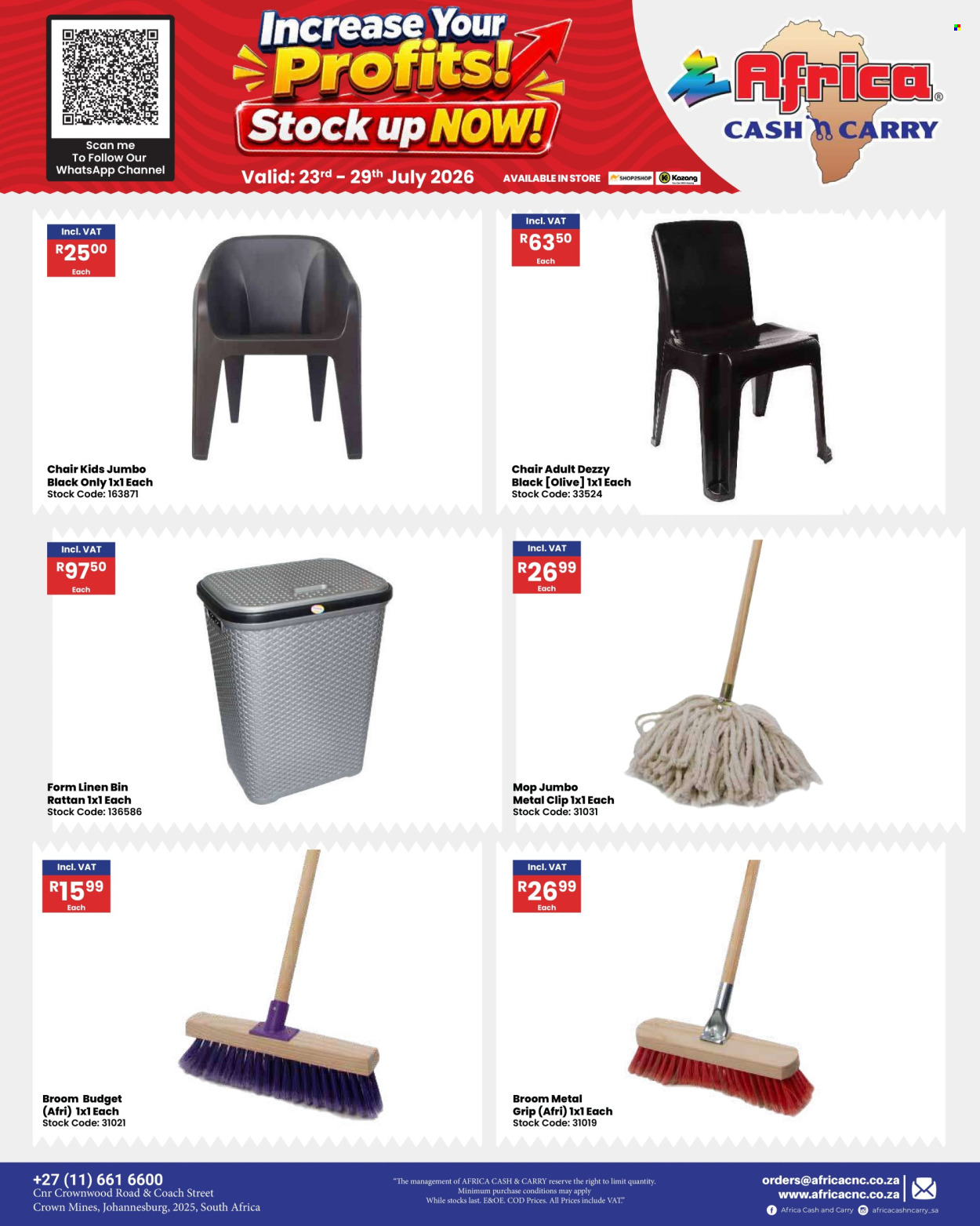 Africa Cash & Carry specials - 23/07/2026 - 29/07/2026. Page 57