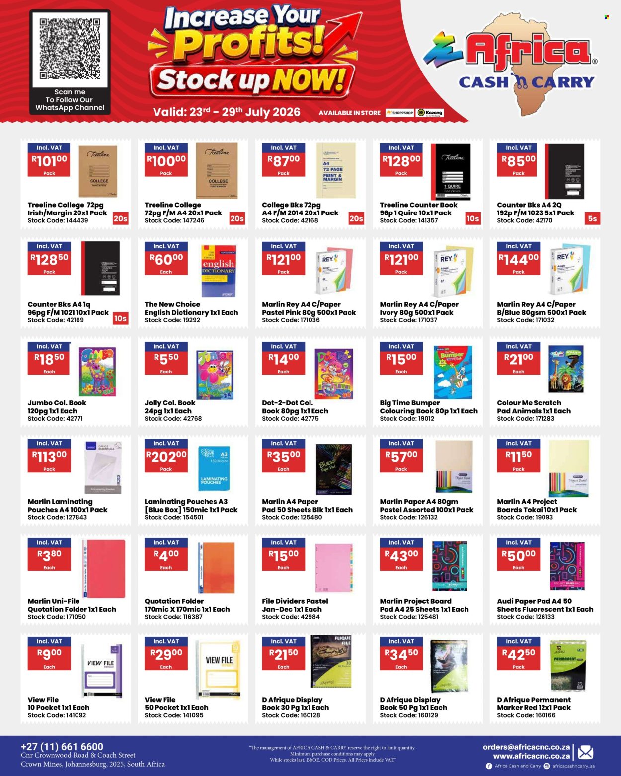 Africa Cash & Carry specials - 23/07/2026 - 29/07/2026. Page 59