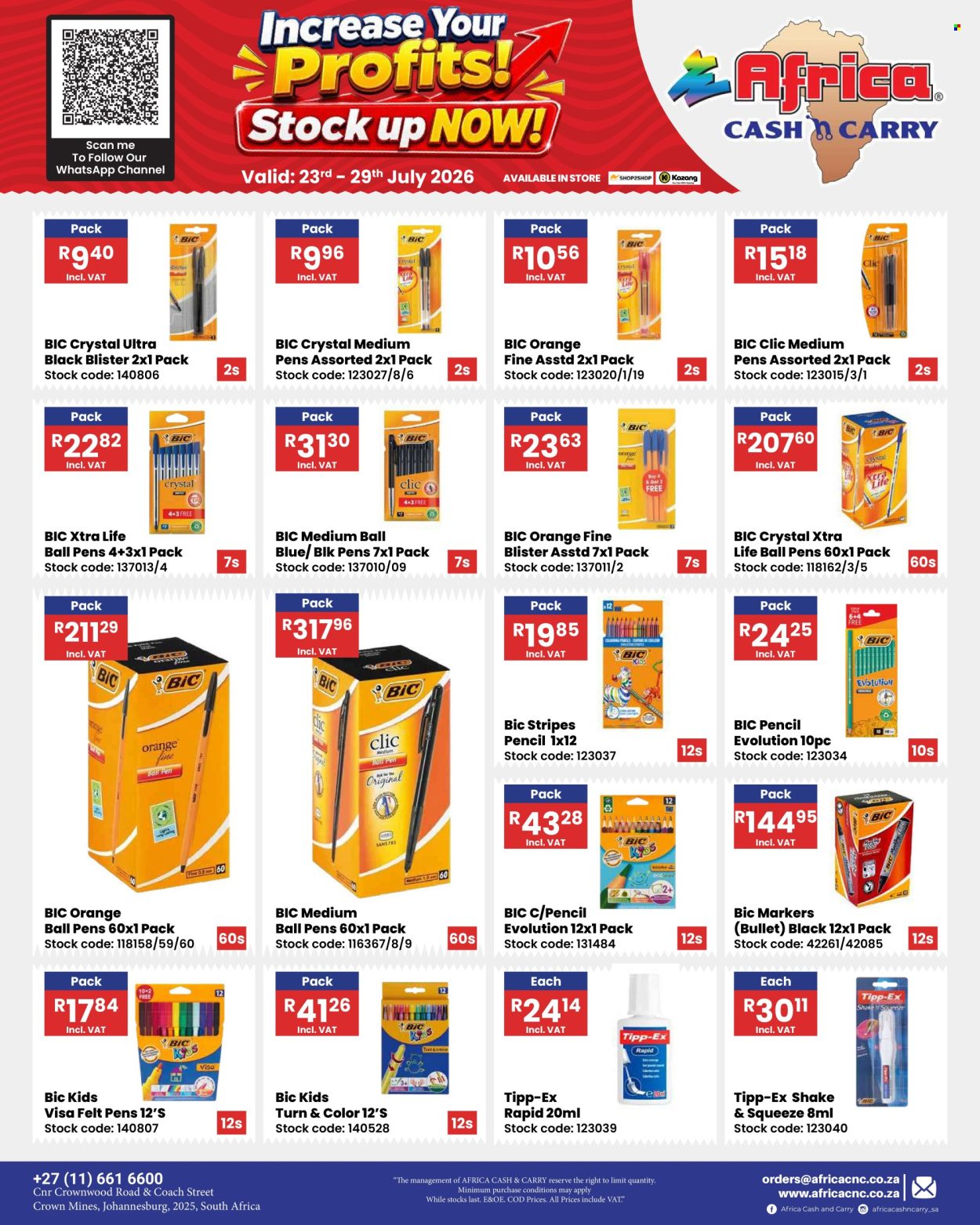 Africa Cash & Carry specials - 23/07/2026 - 29/07/2026. Page 63