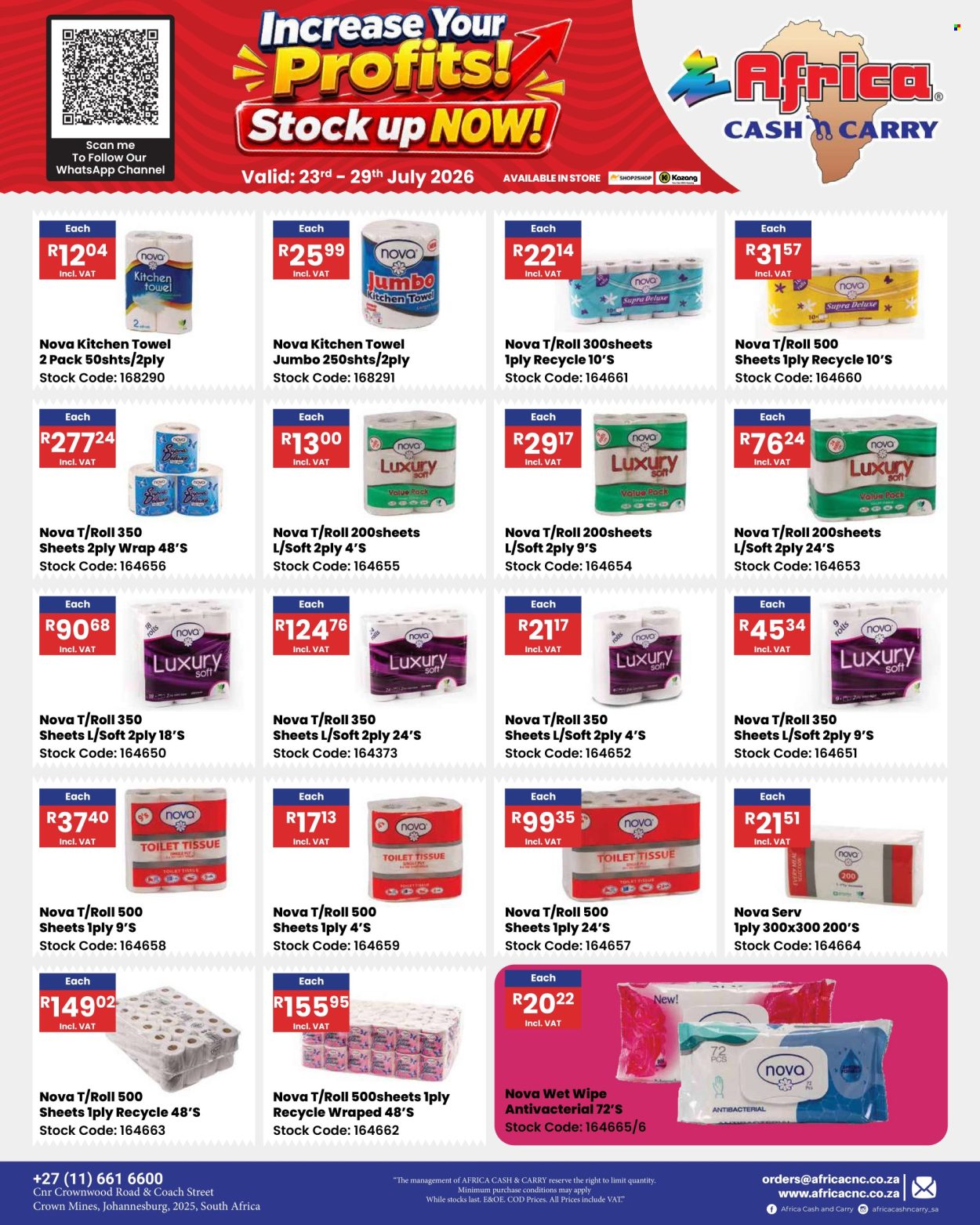 Africa Cash & Carry specials - 23/07/2026 - 29/07/2026. Page 68
