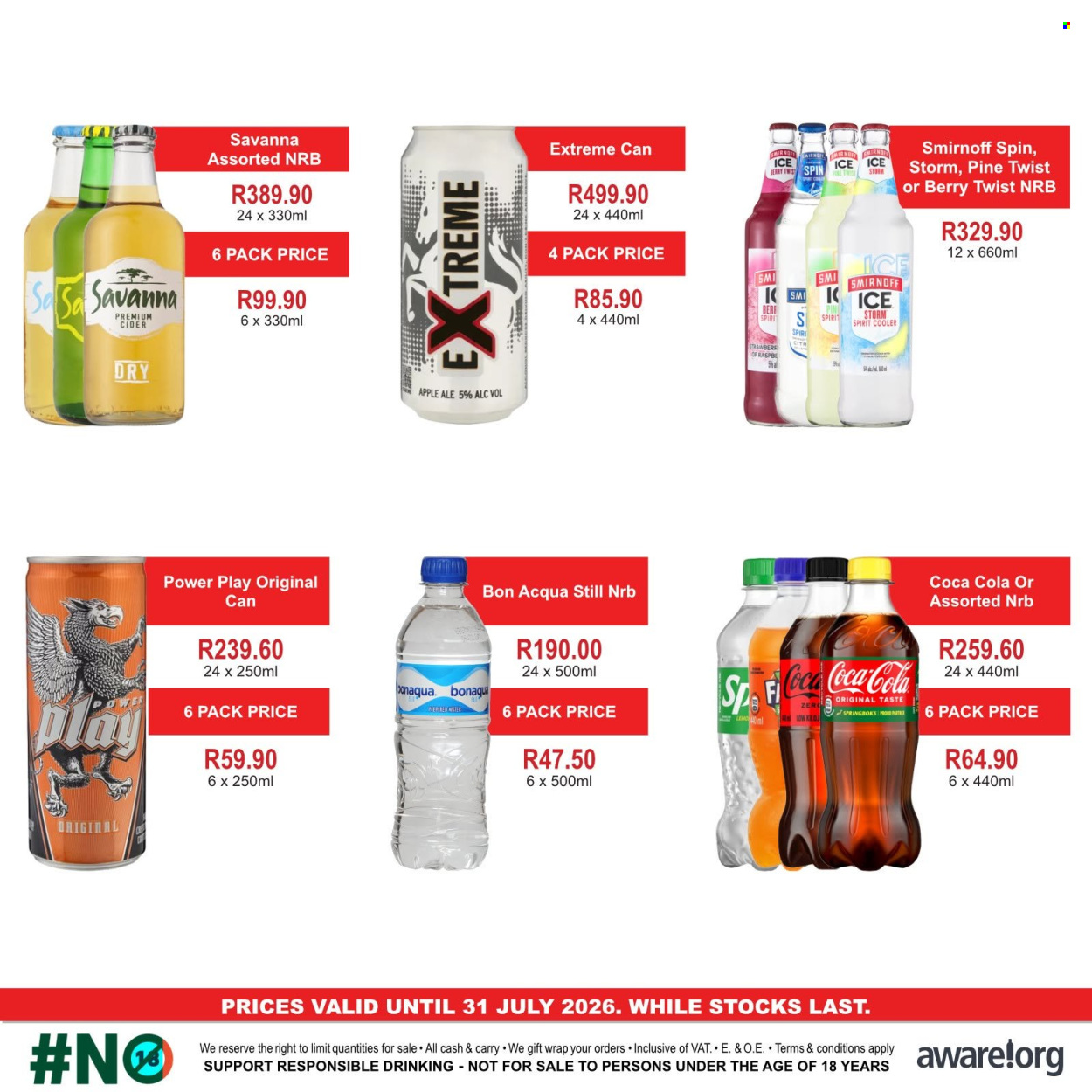 Johnny's Liquor Hypermarket specials - 23/07/2026 - 31/07/2026. Page 6