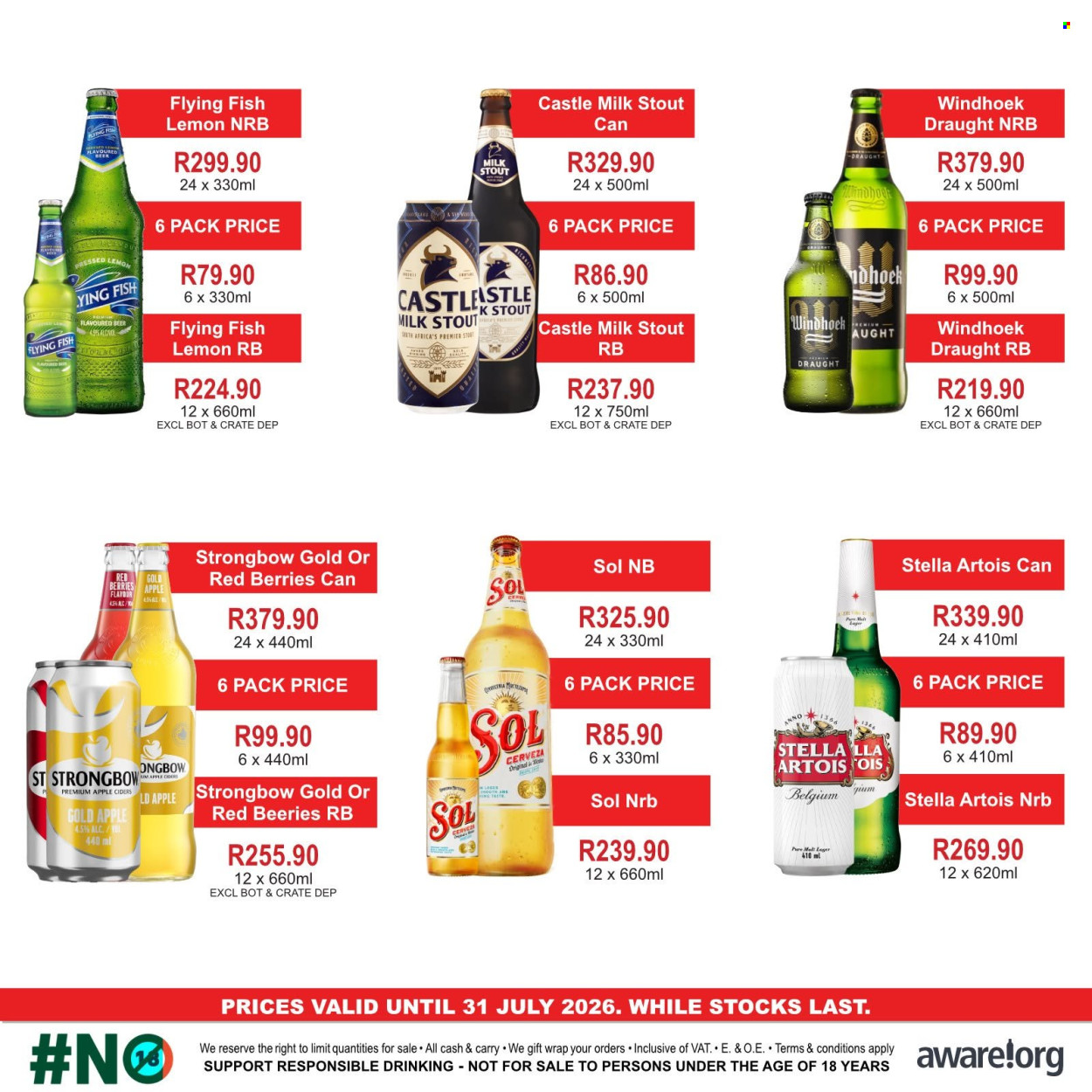 Johnny's Liquor Hypermarket specials - 23/07/2026 - 31/07/2026. Page 7
