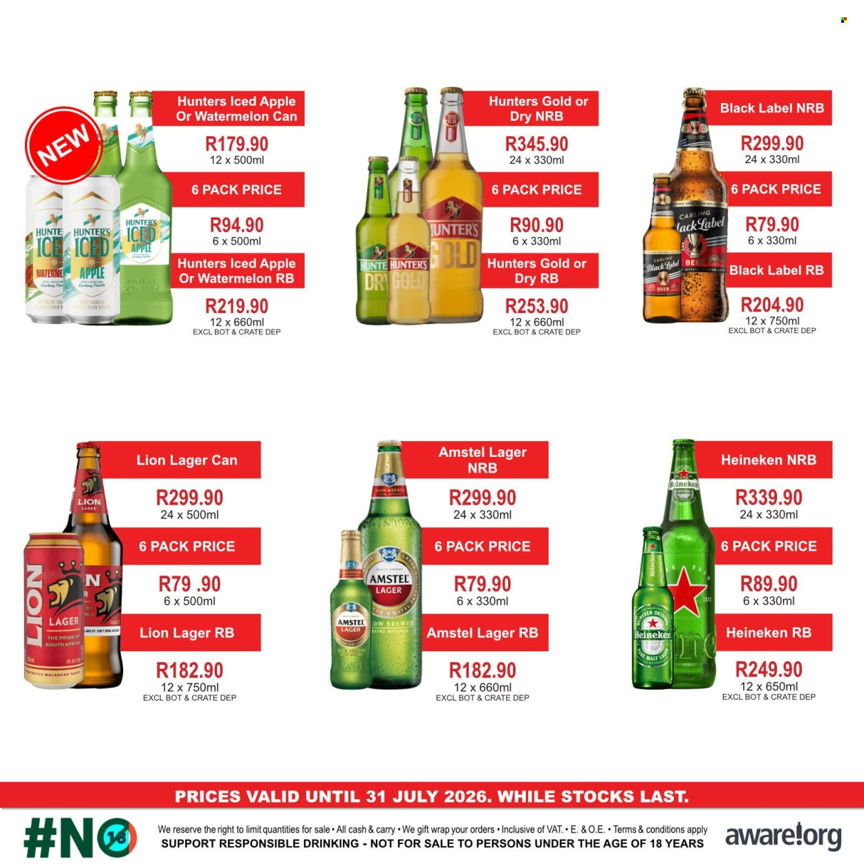 Johnny's Liquor Hypermarket specials - 23/07/2026 - 31/07/2026. Page 8