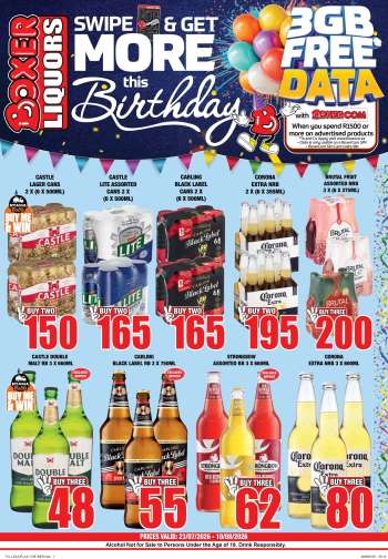 Boxer catalogue  - 23/07/2026 - 10/08/2026.