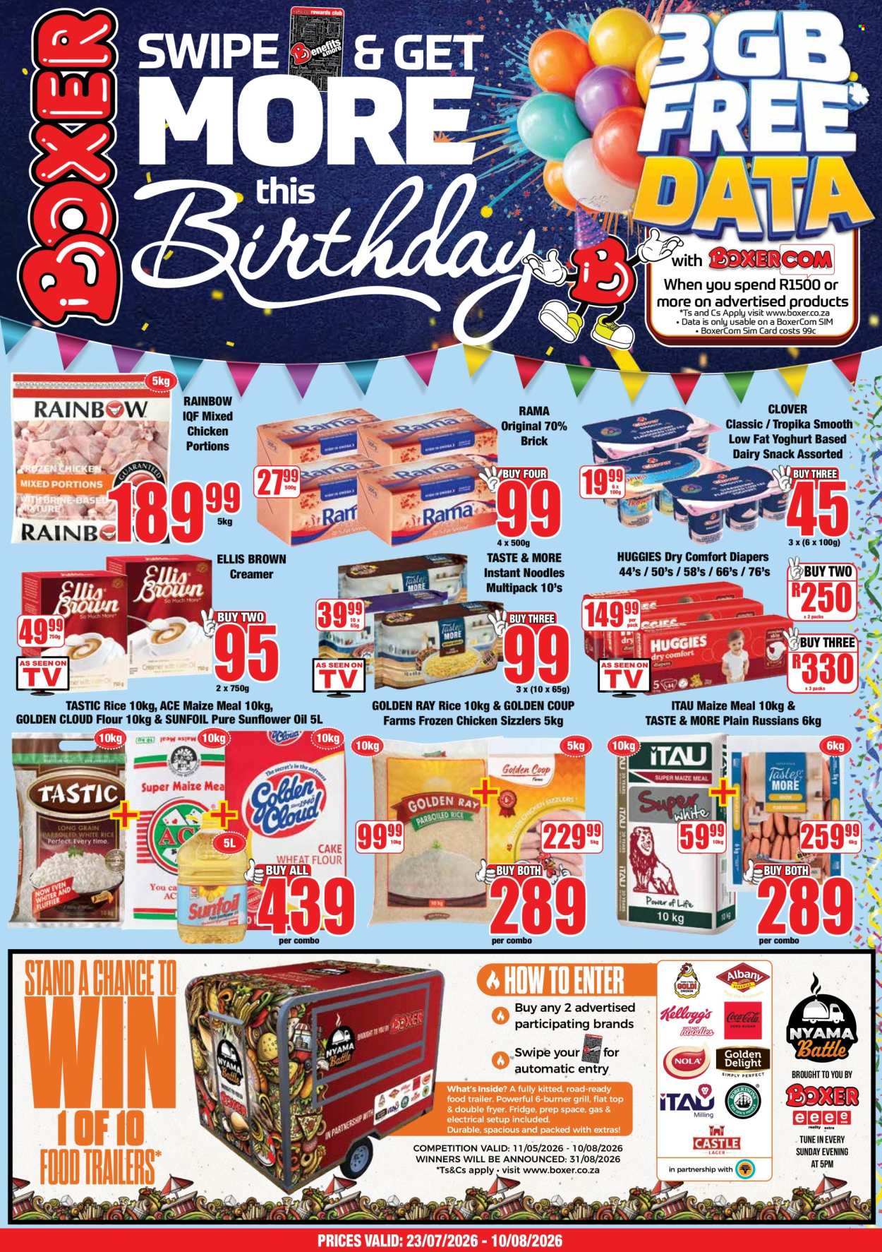 Boxer specials - 23/07/2026 - 10/08/2026. Page 1