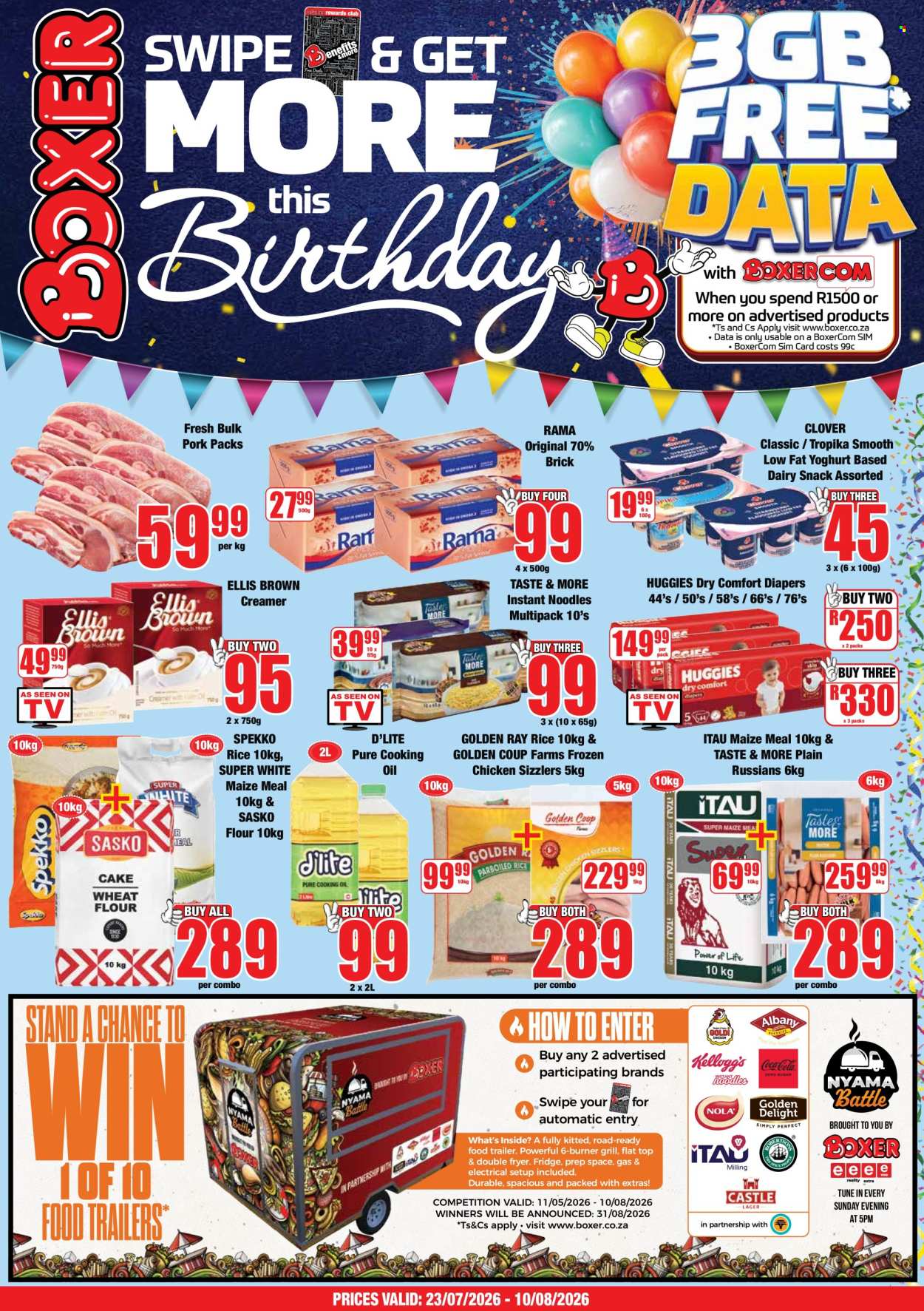 Boxer specials - 23/07/2026 - 10/08/2026. Page 1