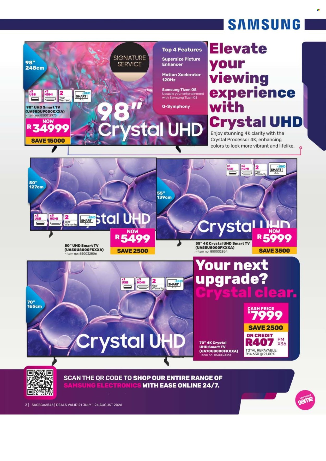Game specials - 21/07/2026 - 24/08/2026. Page 3