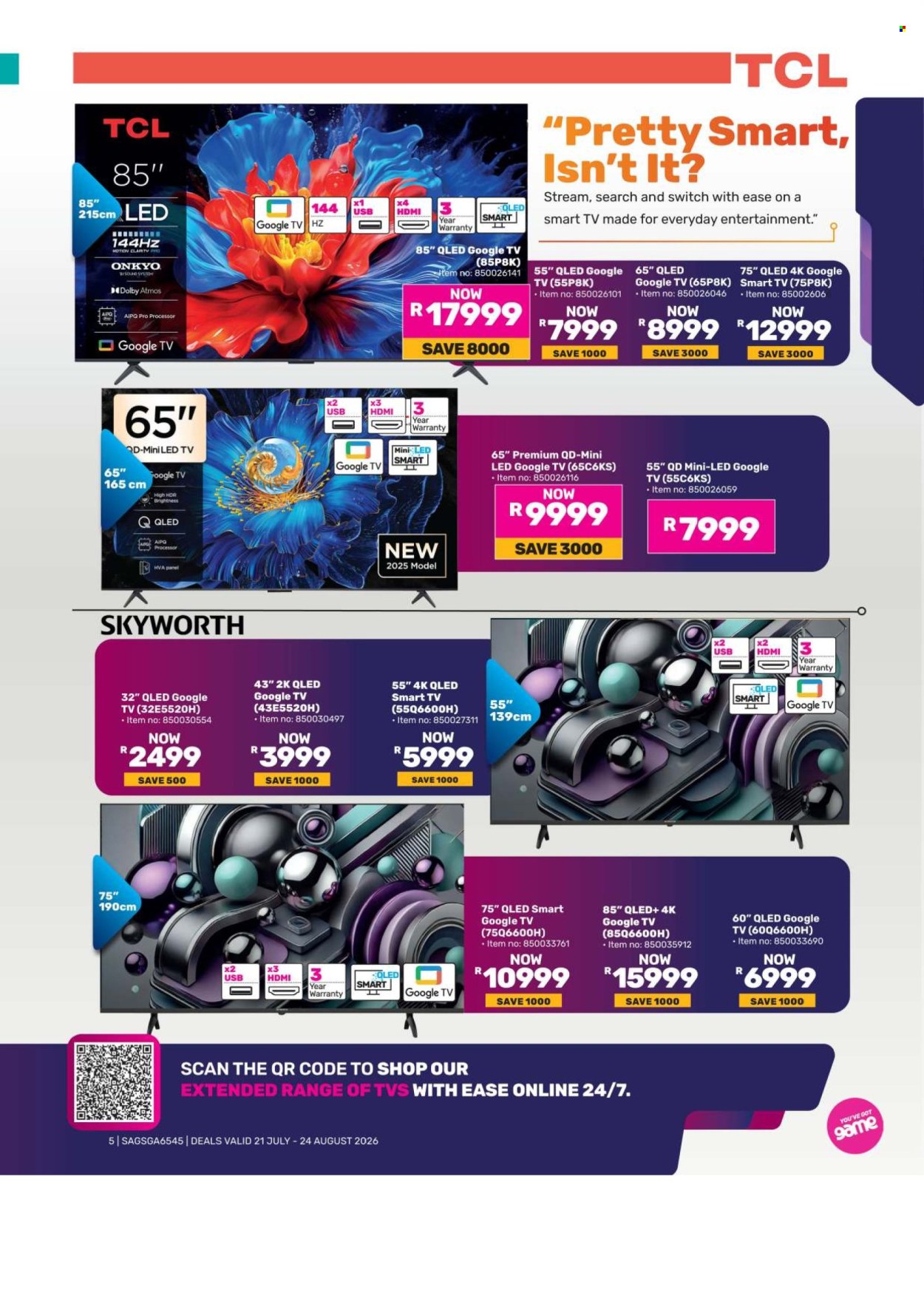Game specials - 21/07/2026 - 24/08/2026. Page 5