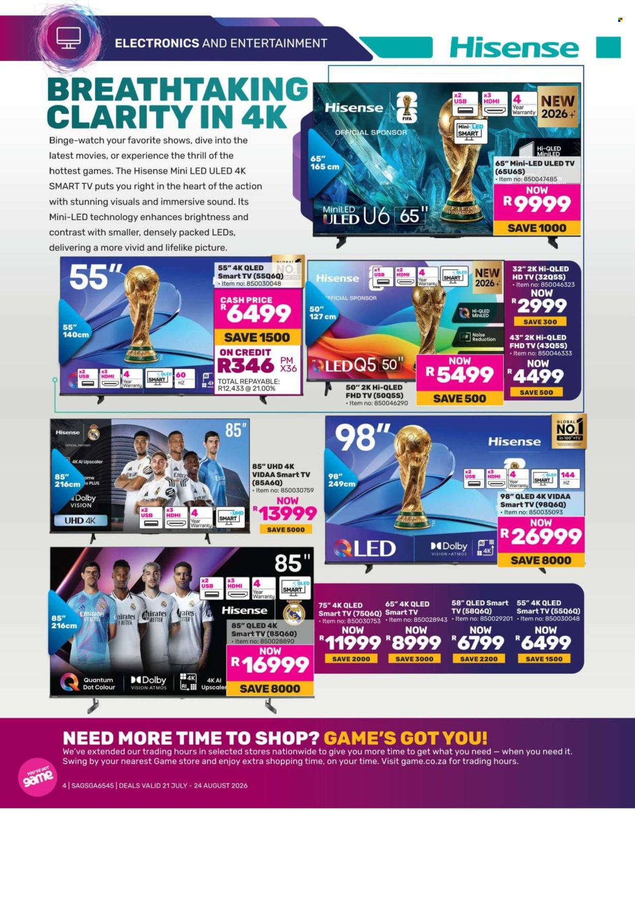 Game specials - 21/07/2026 - 24/08/2026. Page 7