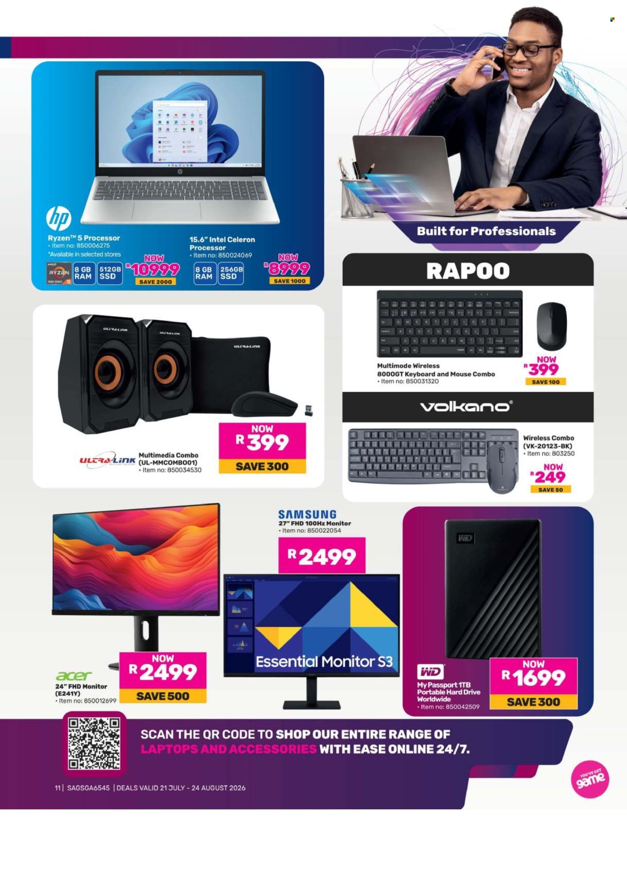 Game specials - 21/07/2026 - 24/08/2026. Page 11