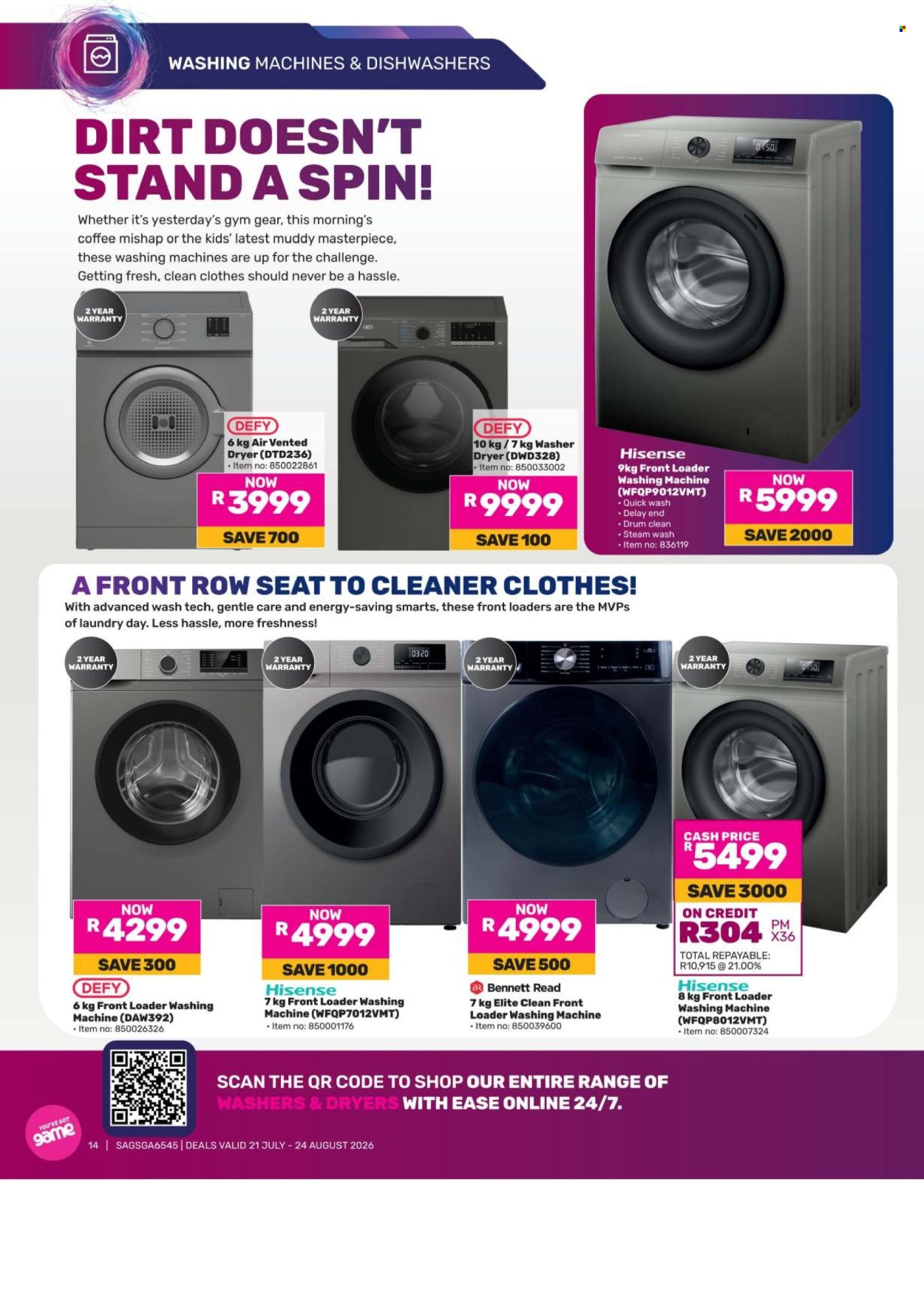 Game specials - 21/07/2026 - 24/08/2026. Page 14