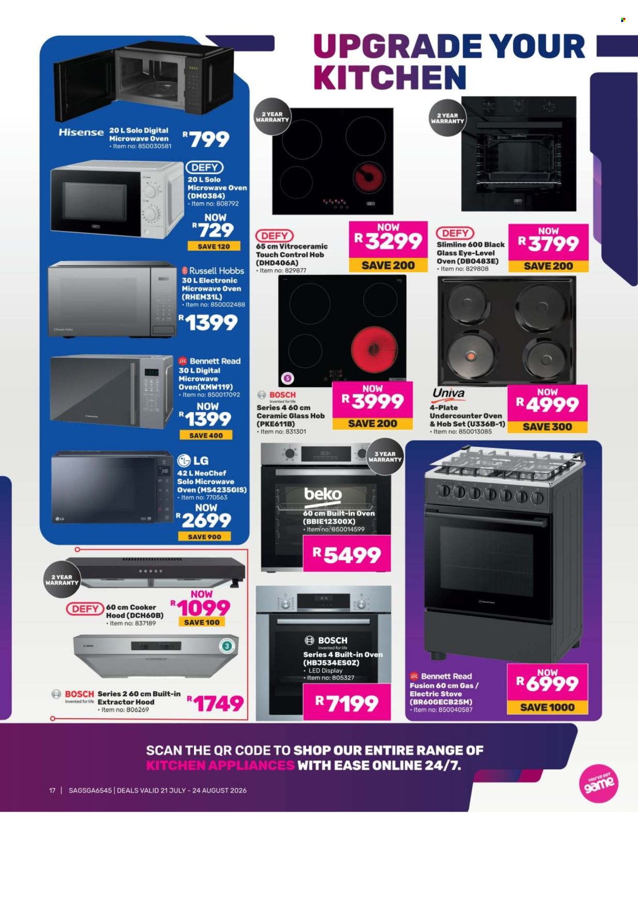 Game specials - 21/07/2026 - 24/08/2026. Page 17
