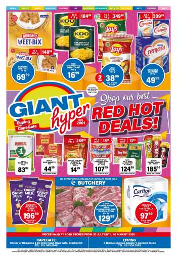 Giant Hyper catalogue  - 20/07/2026 - 10/08/2026.