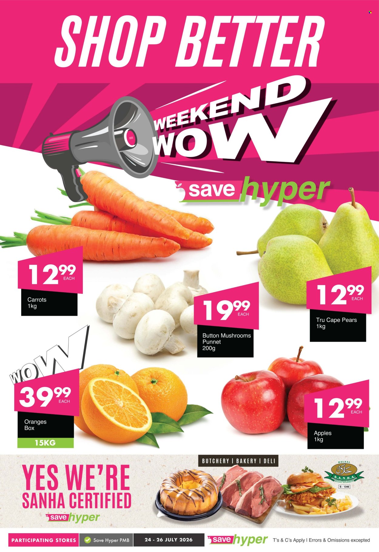 Save specials - 24/07/2026 - 26/07/2026. Page 1
