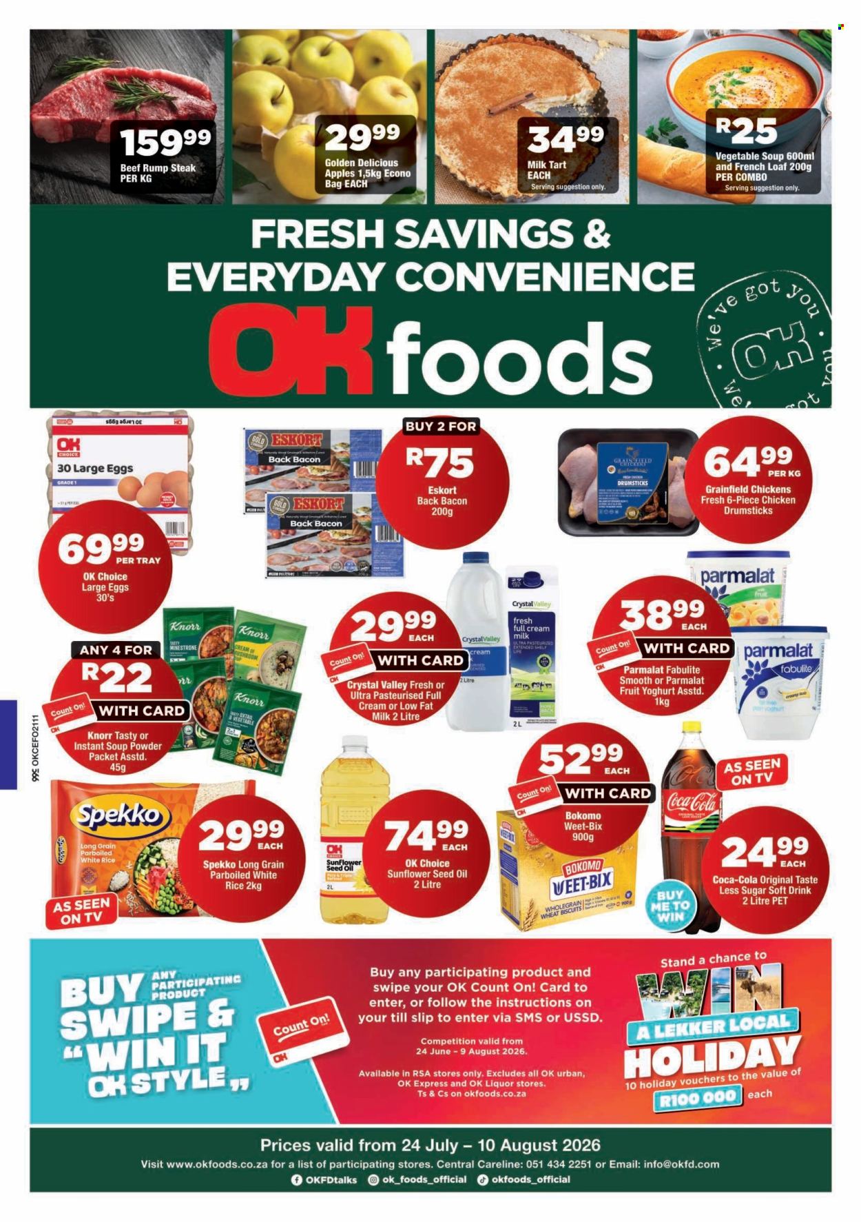 OK Foods specials - 24/07/2026 - 10/08/2026. Page 1
