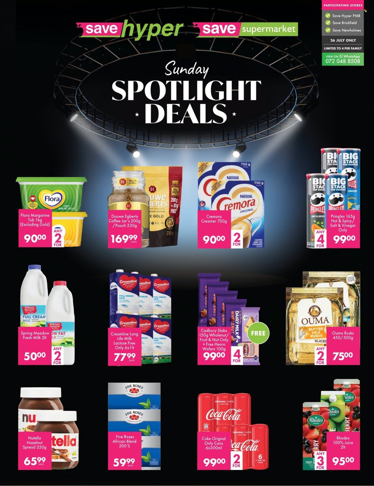 Save specials - 26/07/2026 - 26/07/2026. Page 1